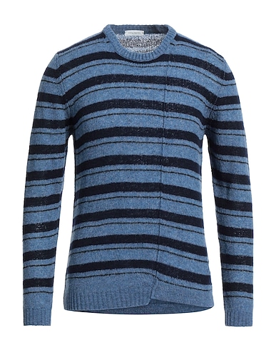 PAOLO PECORA Pullover Taubenblau 80% Schurwolle, 20% Polyamid
