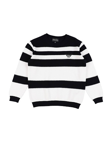 EMPORIO ARMANI Pullover Schwarz 100% Baumwolle