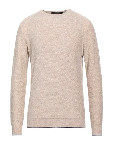 MESSAGERIE Jumper Beige 45% Merino Wool, 25% Viscose, 22% Polyamide, 8% Cashmere