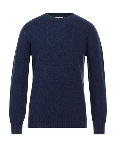 ALTEA Pullover Blu 90% Lana Vergine, 10% Cachemire