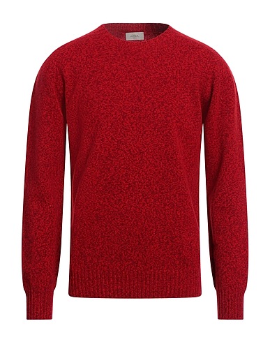 ALTEA Sweater Red 90% Virgin Wool, 10% Cashmere