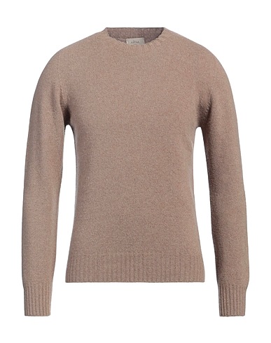 ALTEA Jumper Khaki 90% Virgin Wool, 10% Cashmere