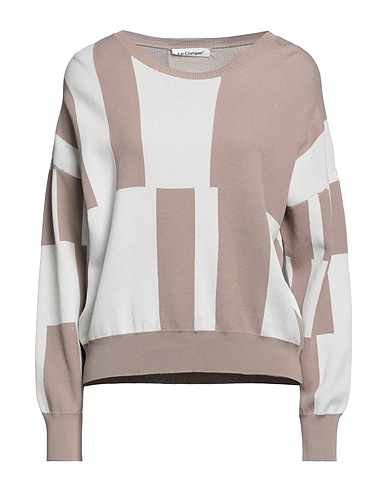 LE CIVIQUE Pullover Khaki 63% Viskose, 37% Polyamid