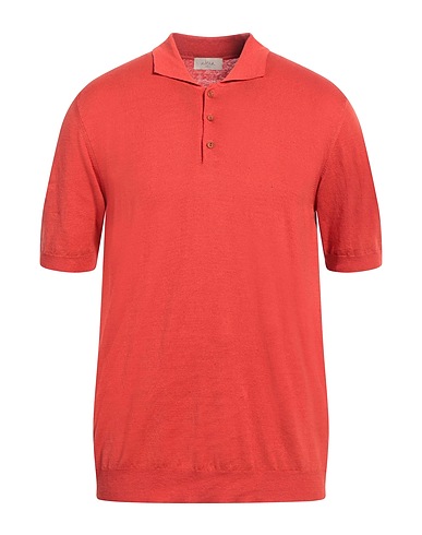 ALTEA Jumper Tomato red 55% Linen, 45% Cotton