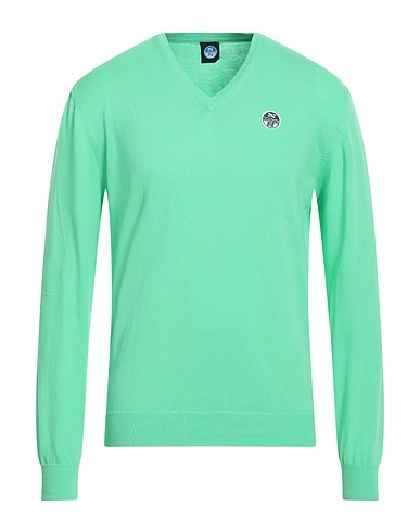 NORTH SAILS Sweater Light green 100% Cotton