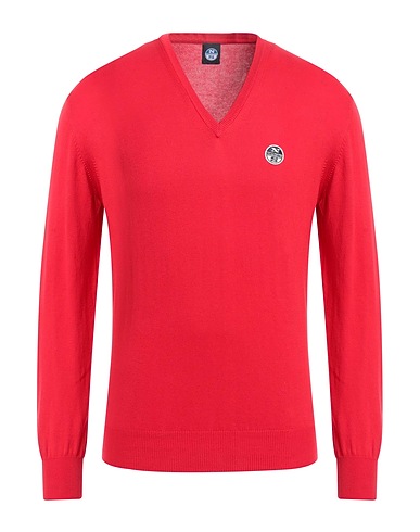 NORTH SAILS Pullover Rosso pomodoro 100% Cotone