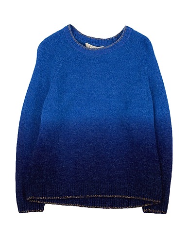 TWINSET Sweater Blue 60% Acrylic, 25% Polyamide, 10% Wool, 4% Elastane, 1% Metal