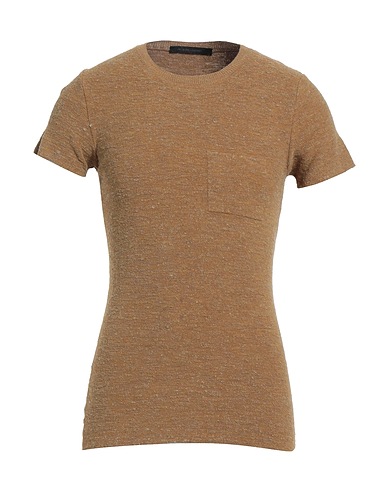 MESSAGERIE Jumper Camel 55% Linen, 35% Viscose, 10% Lycra®