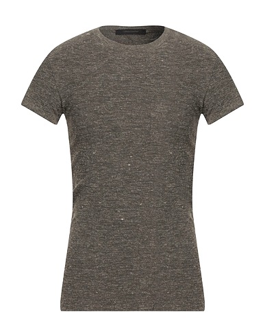 MESSAGERIE Sweater Khaki 55% Linen, 35% Viscose, 10% Lycra®
