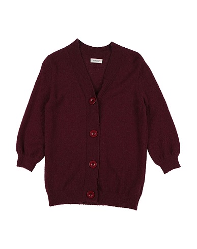 PINKO UP Cardigan Burgundy 55% Acrylic, 32% Polyamide, 10% Wool, 3% Elastane