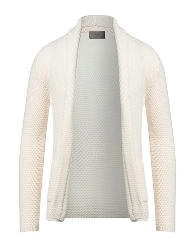 ALTEA Cardigan Avorio 50% Lana, 50% Acrilico
