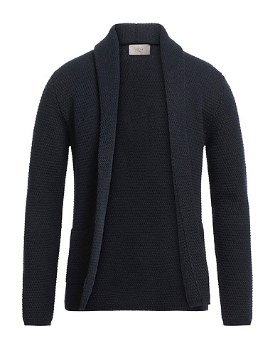 ALTEA Cardigan Blu notte 50% Lana, 50% Acrilico