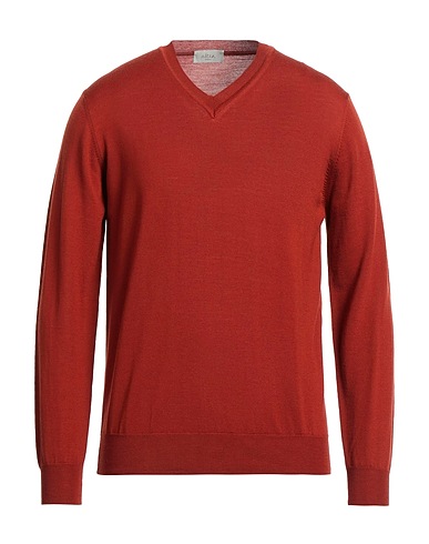 ALTEA Jumper Rust 100% Virgin Wool