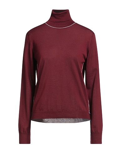 MAISON MARGIELA Polo neck Burgundy 100% Wool