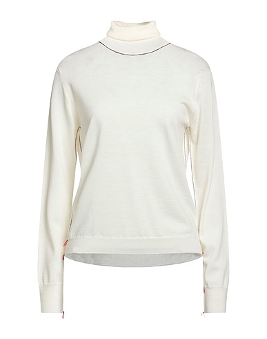 MAISON MARGIELA Cuello alto Marfil 100% Lana