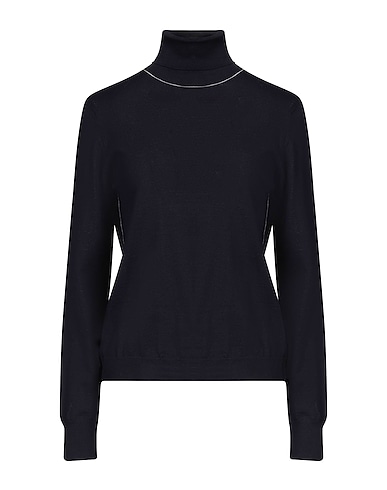 MAISON MARGIELA Polo neck Midnight blue 100% Wool