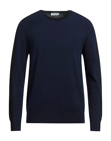 MAJESTIC FILATURES Jumper Navy blue 80% Organic cotton, 20% Elastane