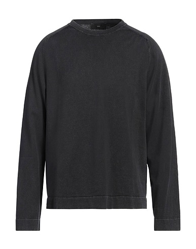 LIU •JO MAN Sweater Charcoal 100% Cotton