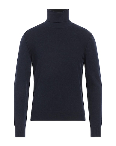 MAISON MARGIELA Col roulé Bleu nuit 100% Cachemire