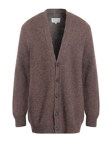 MAISON MARGIELA カーディガン カーキ ウール 50% / 毛（アルパカ） 50%