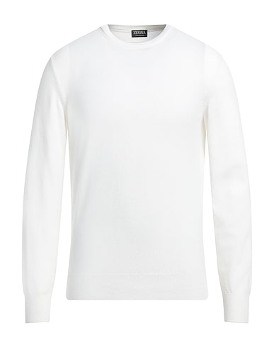 ZEGNA Cashmere blend Ivory 100% Cashmere