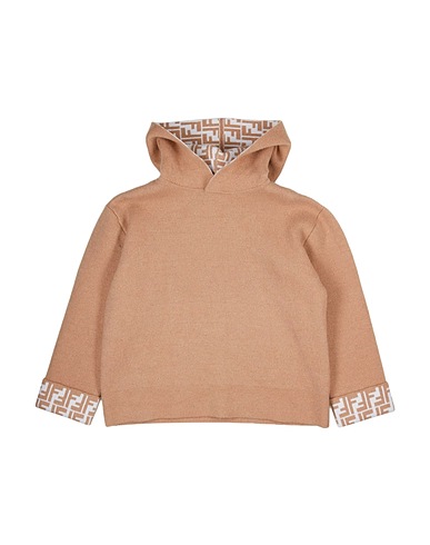 FENDI Sweater Camel 88% Wool, 10% Cashmere, 2% Polyamide
