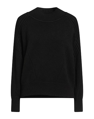 LVL LEVEL VIBES LEVEL Jumper Black 50% Viscose, 27% Polyester, 23% Polyamide
