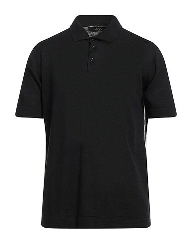 LIU •JO MAN Jumper Black 70% Cotton, 30% Linen