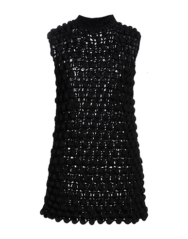 VALENTINO GARAVANI Vestito corto Nero 100% Lana Vergine