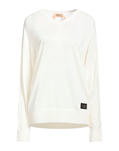 N°21 Pullover Elfenbein 100% Schurwolle