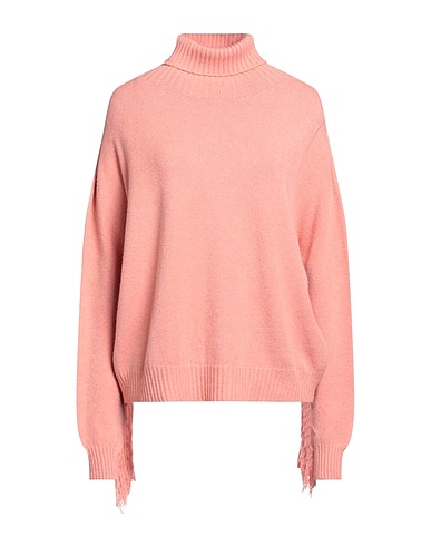 MO-MOI Polo neck Pink 50% Viscose, 27% PBT - Polybutylene terephthalate, 23% Nylon