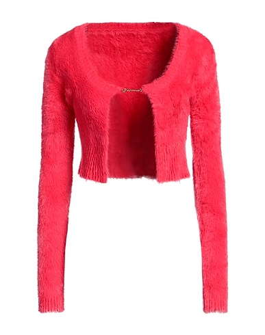 JACQUEMUS Cardigan Coral 98% Polyamide, 2% Elastane