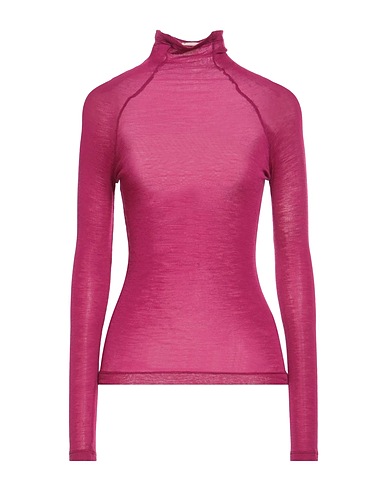 MASSIMO ALBA Turtleneck Garnet 100% Wool