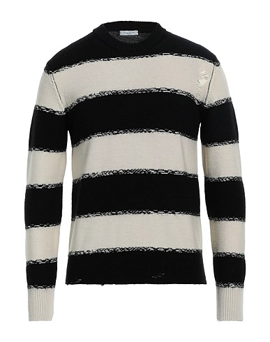 PAOLO PECORA Jumper Black 100% Virgin Wool