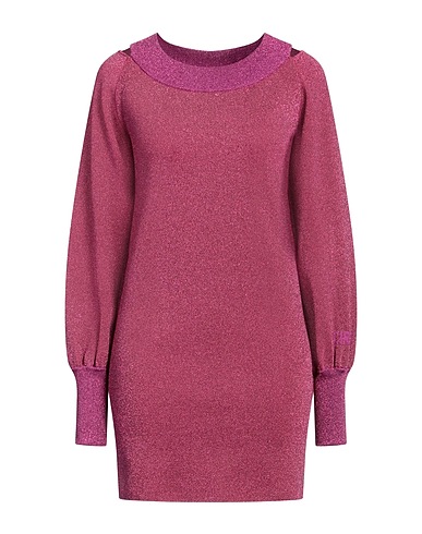 CIRCUS HOTEL Short dress Fuchsia 64% Viscose, 36% Polyamide