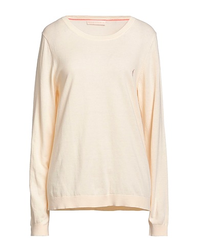 POLO CLUB Pullover Panna 100% Cotone