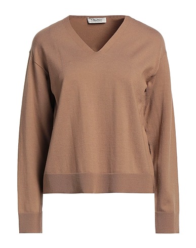 'S MAX MARA Jumper Camel 83% Virgin Wool, 14% Polyamide, 3% Elastane