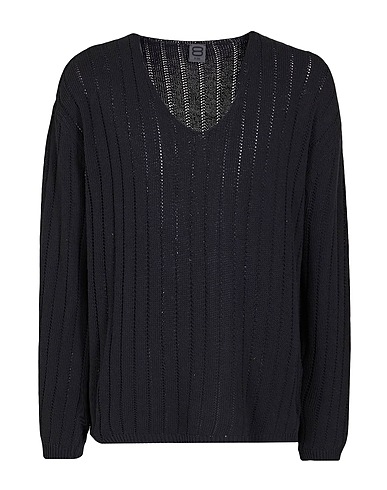 8 by YOOX Pullover RECYCLED COTTON SWEATER

 Schwarz 75% Recycelte Baumwolle, 20% Recyceltes Polyester, 5% Andere Fasern