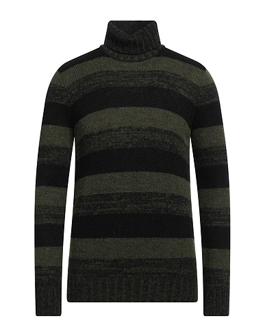 DARWIN Turtleneck Military green 42% Acrylic, 30% Polyamide, 14% Wool, 14% Mohair wool