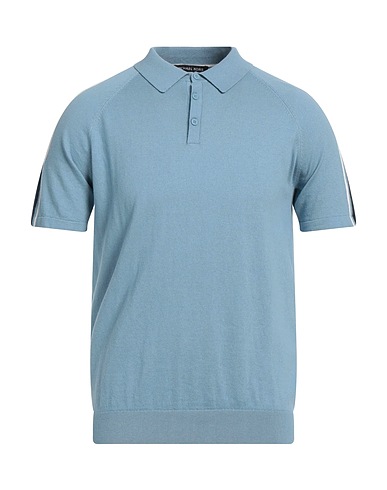 MICHAEL KORS MENS Pullover Blaugrau 90% Baumwolle, 10% Seide