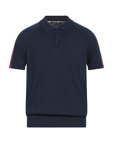 MICHAEL KORS MENS Jumper Midnight blue 90% Cotton, 10% Silk