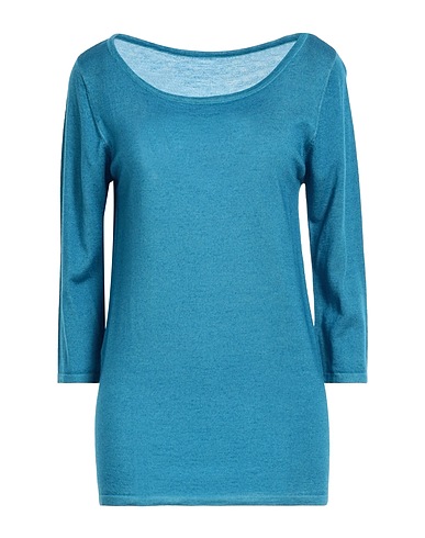 SOTTOMETTIMI Pullover Azzurro 100% Lana Merino