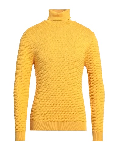 DARWIN Turtleneck Yellow 50% Merino Wool, 50% Acrylic