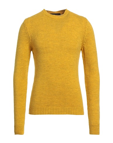 ESTEBAN MARTINEZ Sweater Mustard 75% Acrylic, 25% Virgin Wool