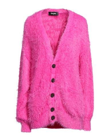 DSQUARED2 Cardigan Magenta 100% Polyamide
