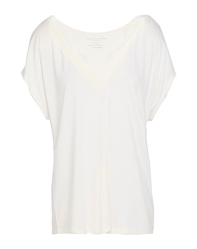 MAJESTIC FILATURES T-shirt White 100% Silk
