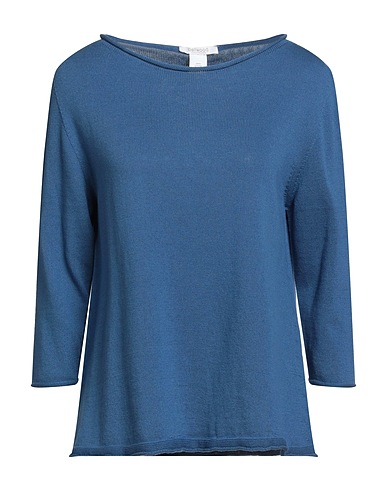 BELLWOOD Sweater Slate blue 100% Cotton