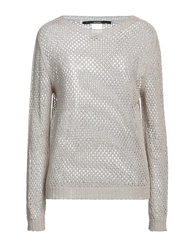 BELLWOOD Pullover Beige 40% Cotone, 35% Acrilico, 17% Poliammide, 4% Altre Fibre, 4% Fibra di metallo