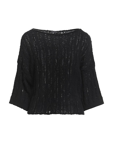 BELLWOOD Sweater Black 70% Cotton, 30% Linen