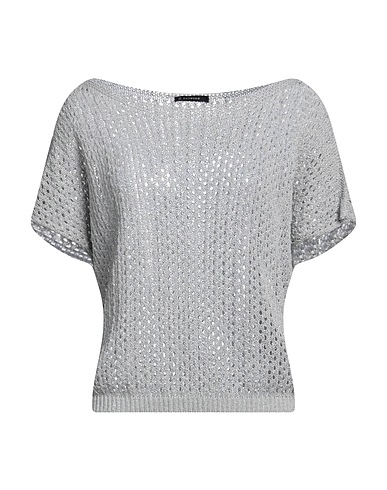 BELLWOOD Pullover Hellgrau 40% Baumwolle, 35% Acryl, 17% Polyamid, 4% Andere Fasern, 4% Metallfaser
